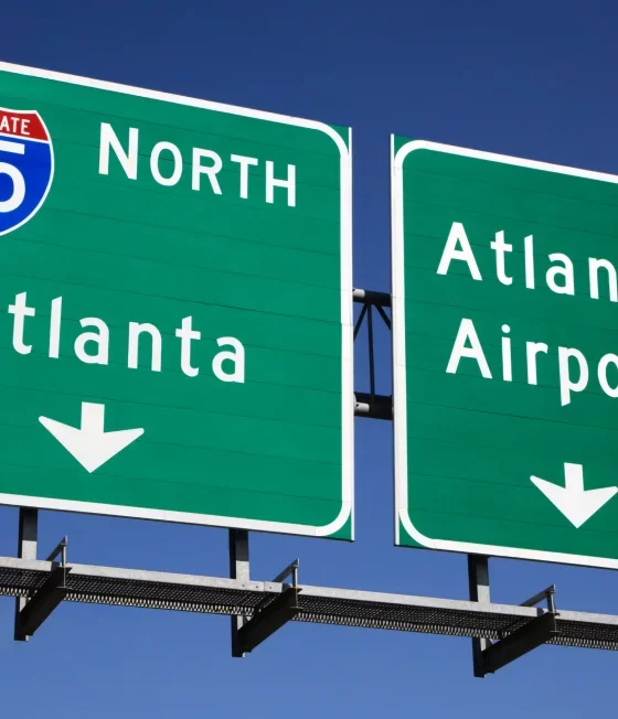 atlanta highway sign