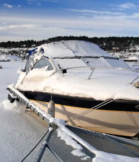 Safely Storing Your Boat for Winter