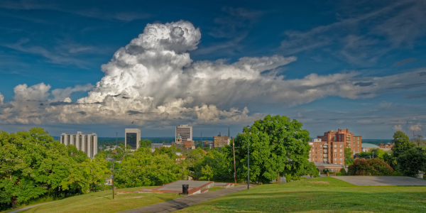 View from Coleman Hill in Downtown Macon, GA