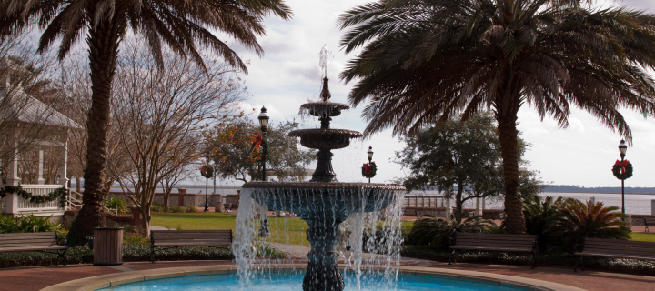 Fountain St. Marys Georgia USA