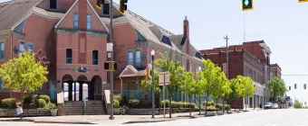 Cordele, Georgia, USA : Historic downtown as seen on 7th street